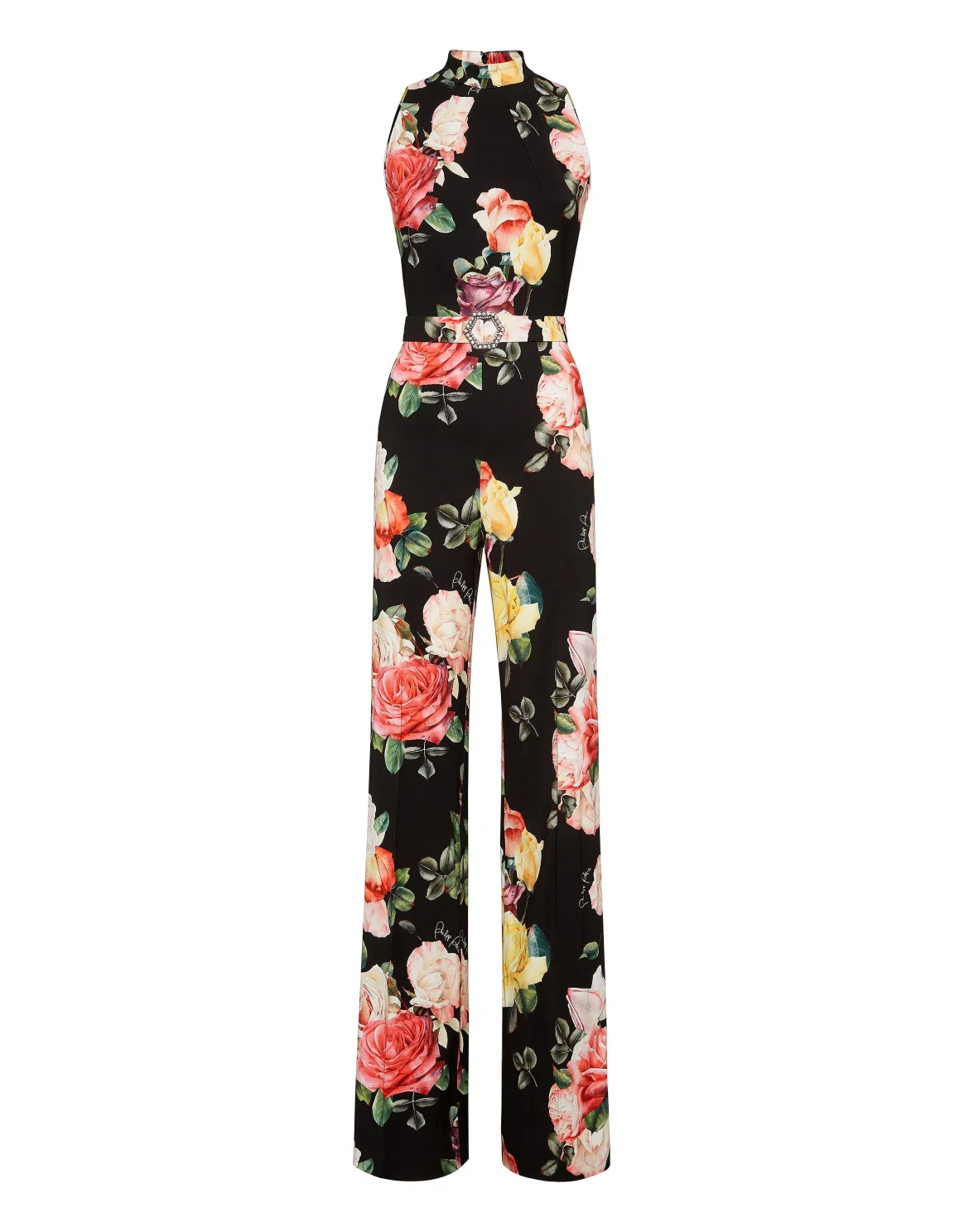 Jumpsuit Selene  Flowers, цвет: Черный