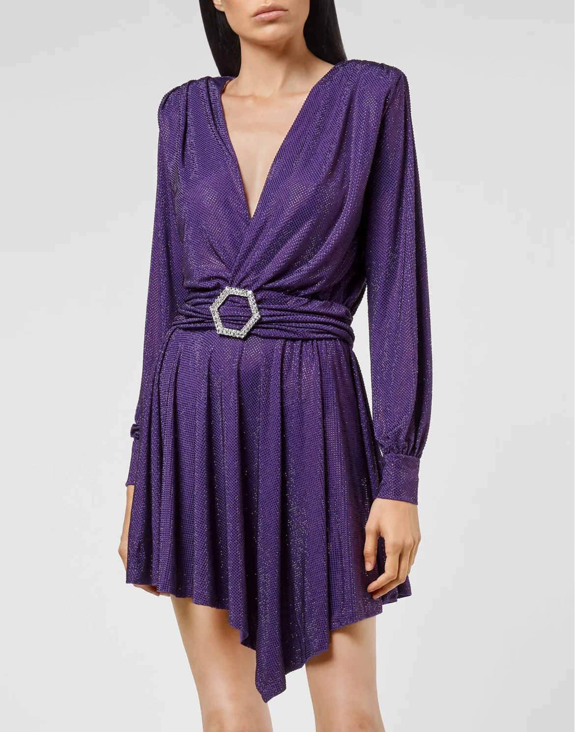 Short Dress Artemis Crystal, цвет: Фиолетовый