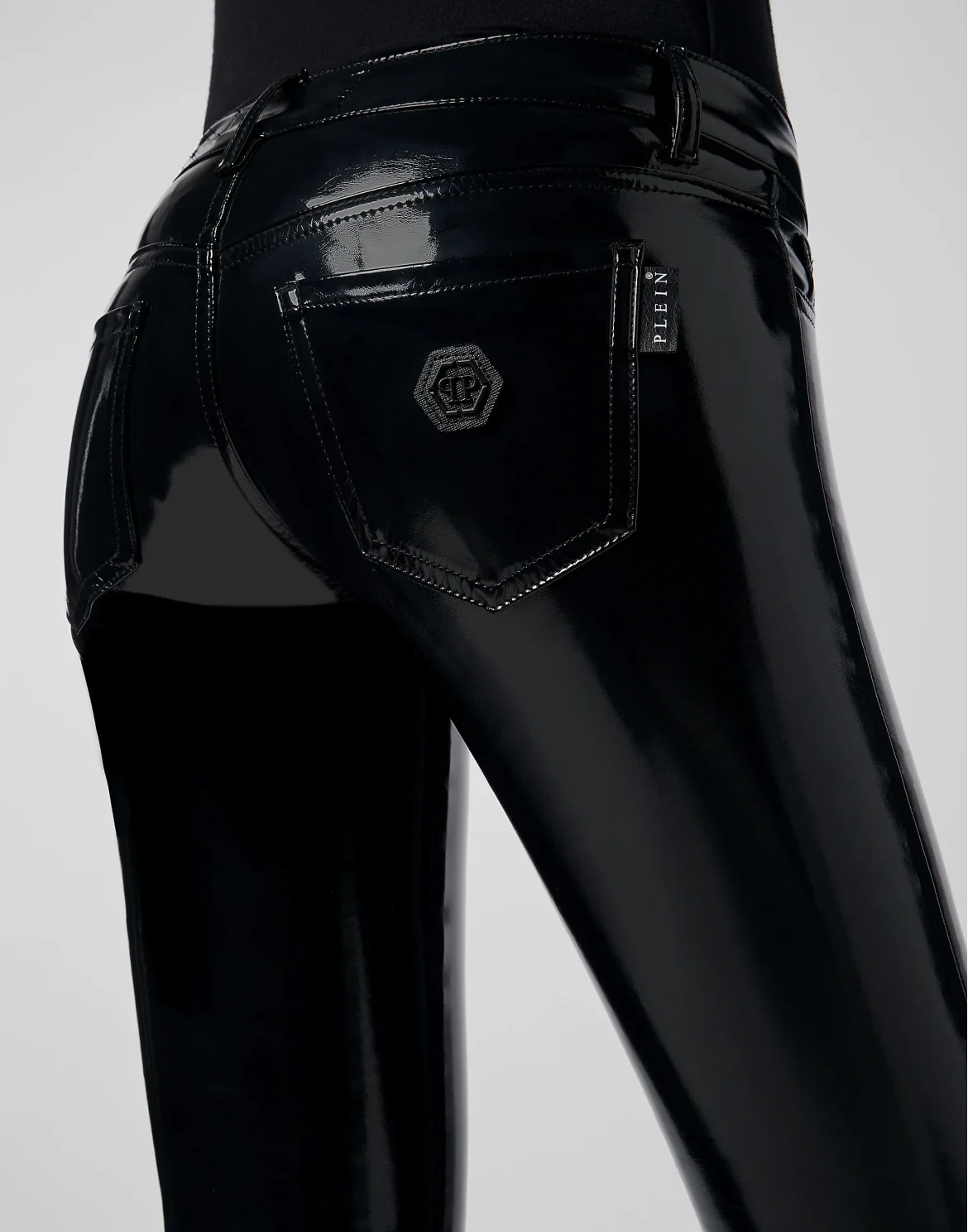 Slim fit Trousers Killer Latex, цвет: Черный