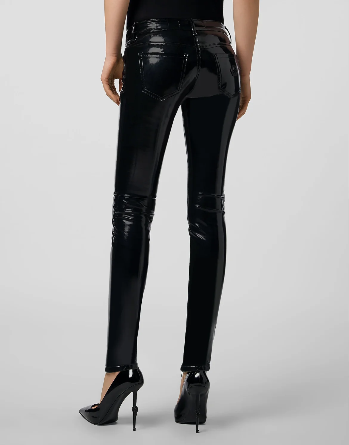 Slim fit Trousers Killer Latex, цвет: Черный