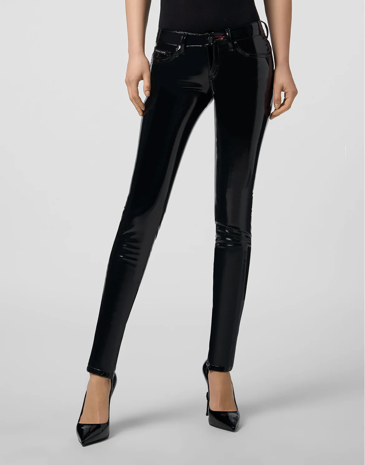Slim fit Trousers Killer Latex, цвет: Черный