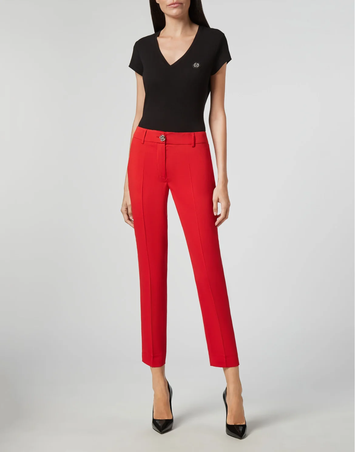 Thiara Full Color Long Trousers, цвет: Красный