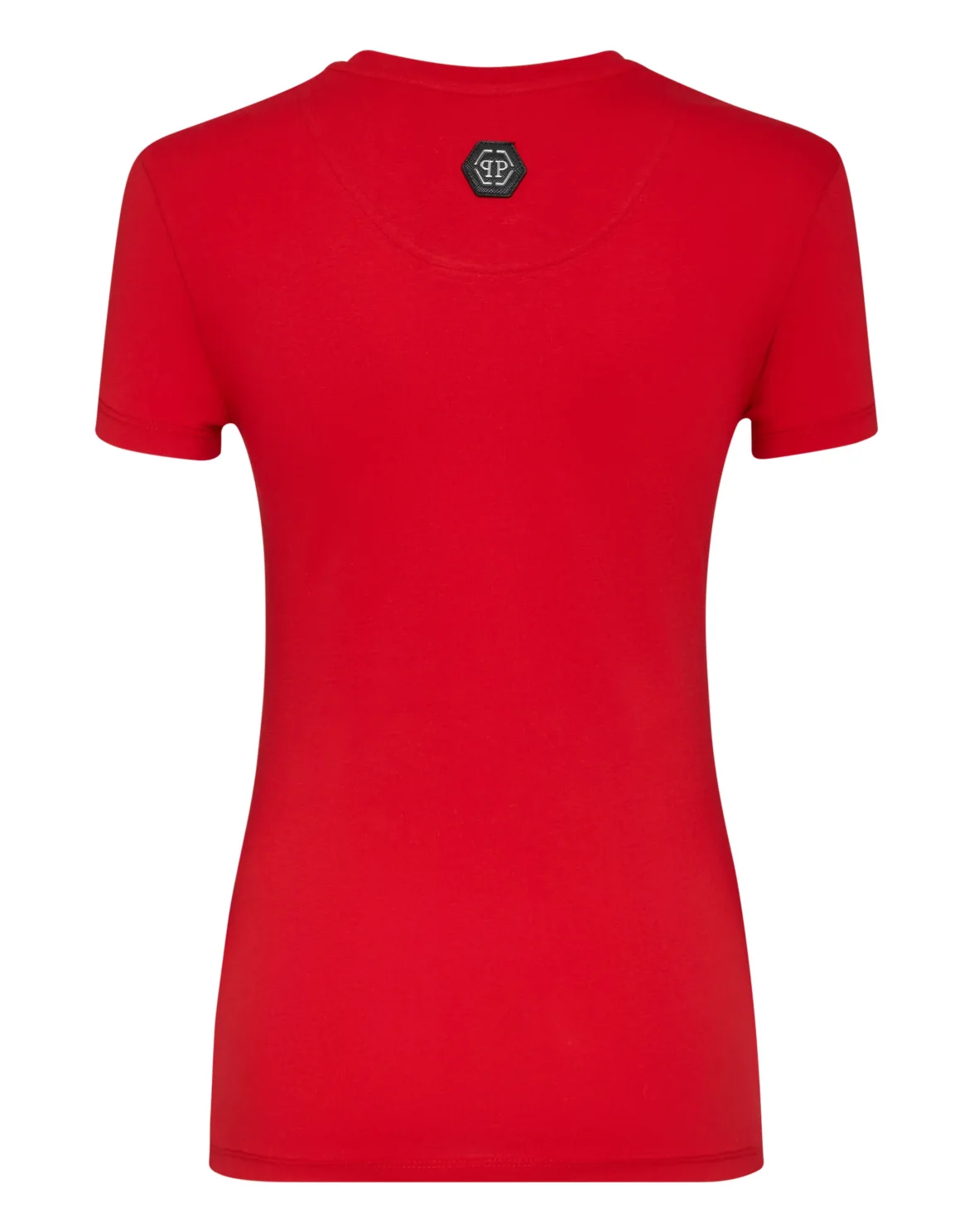 T-shirt Round Neck SS Monogram Teddy Bear, цвет: Красный
