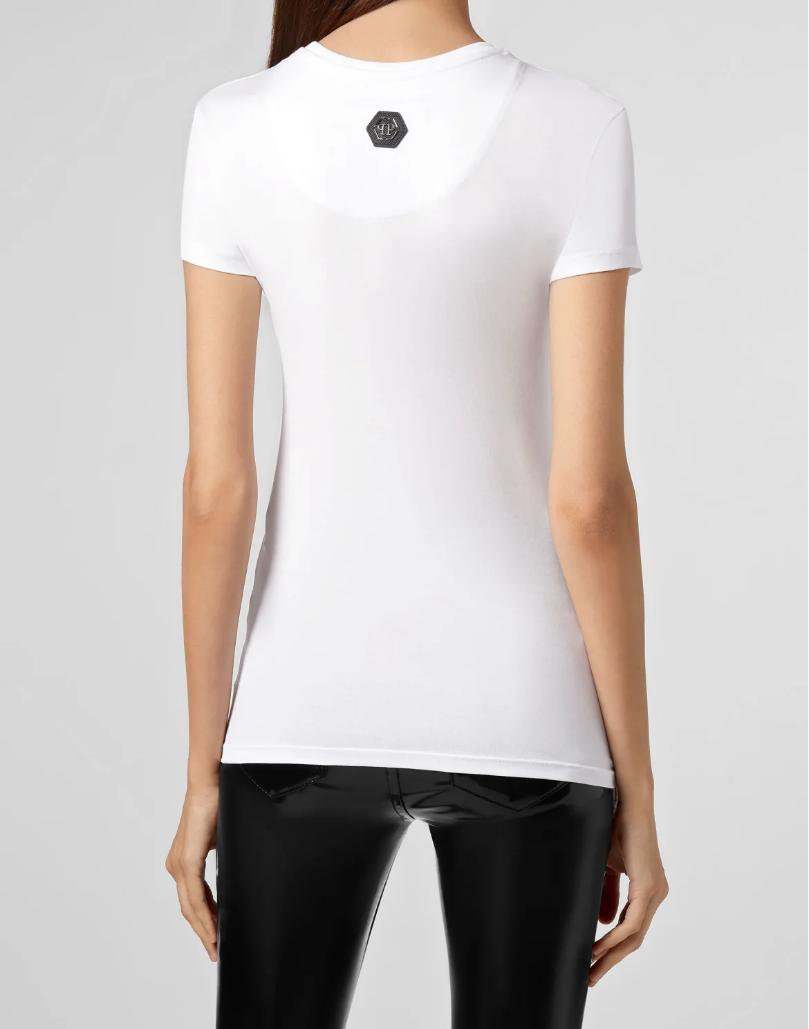 T-shirt Round Neck SS Neon lips, цвет: Белый