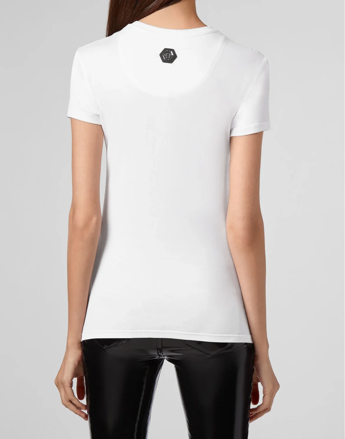 T-shirt Round Neck SS Love Plein, цвет: Белый
