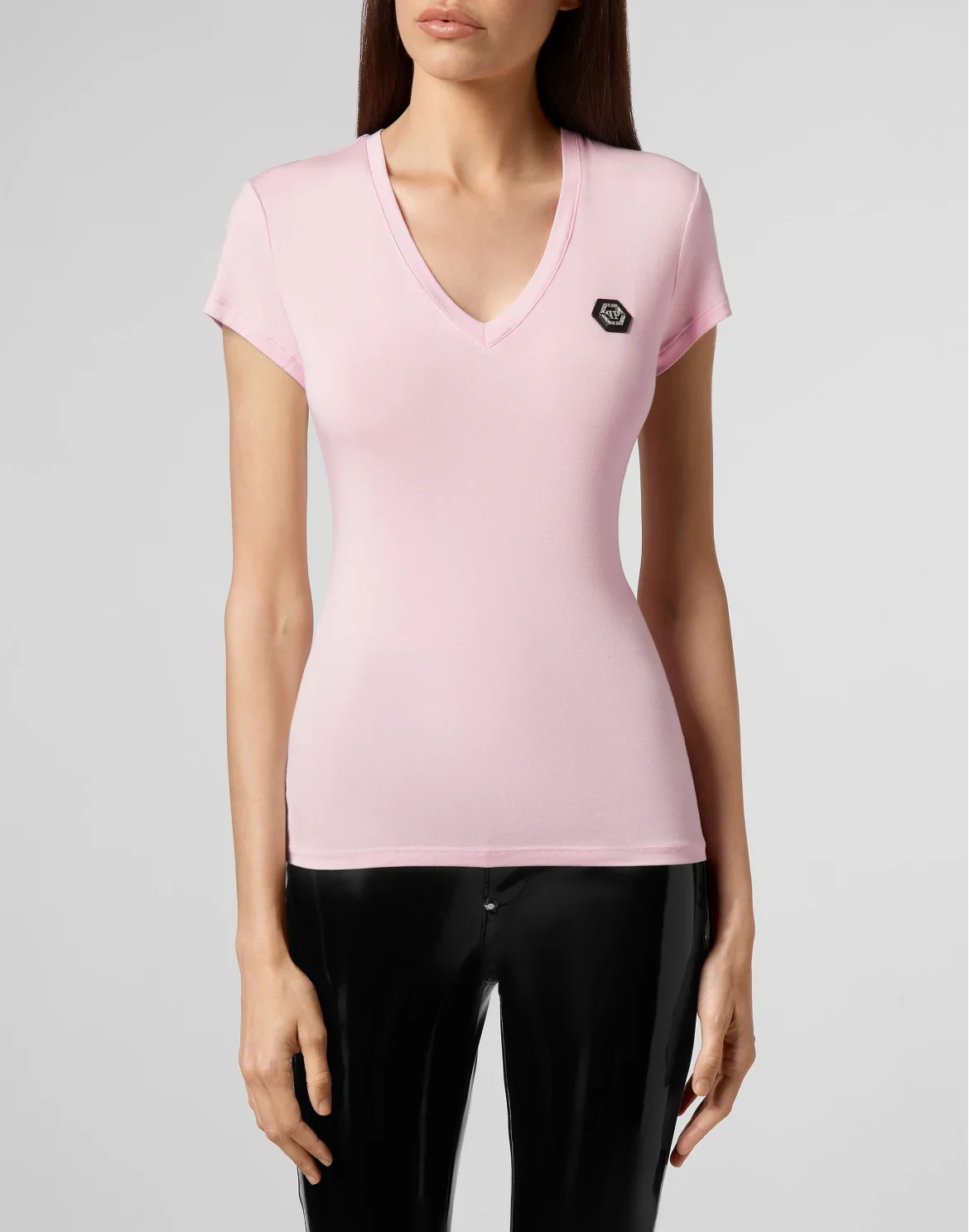 T-shirt V-Neck SS Comfort, цвет: Розовый