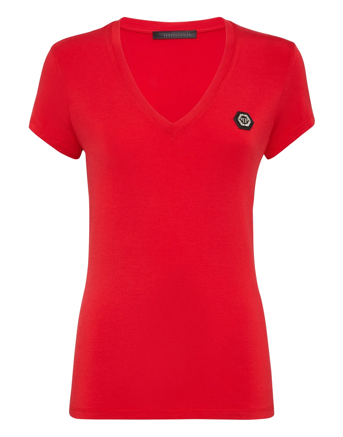 T-shirt V-Neck SS Comfort, цвет: Красный