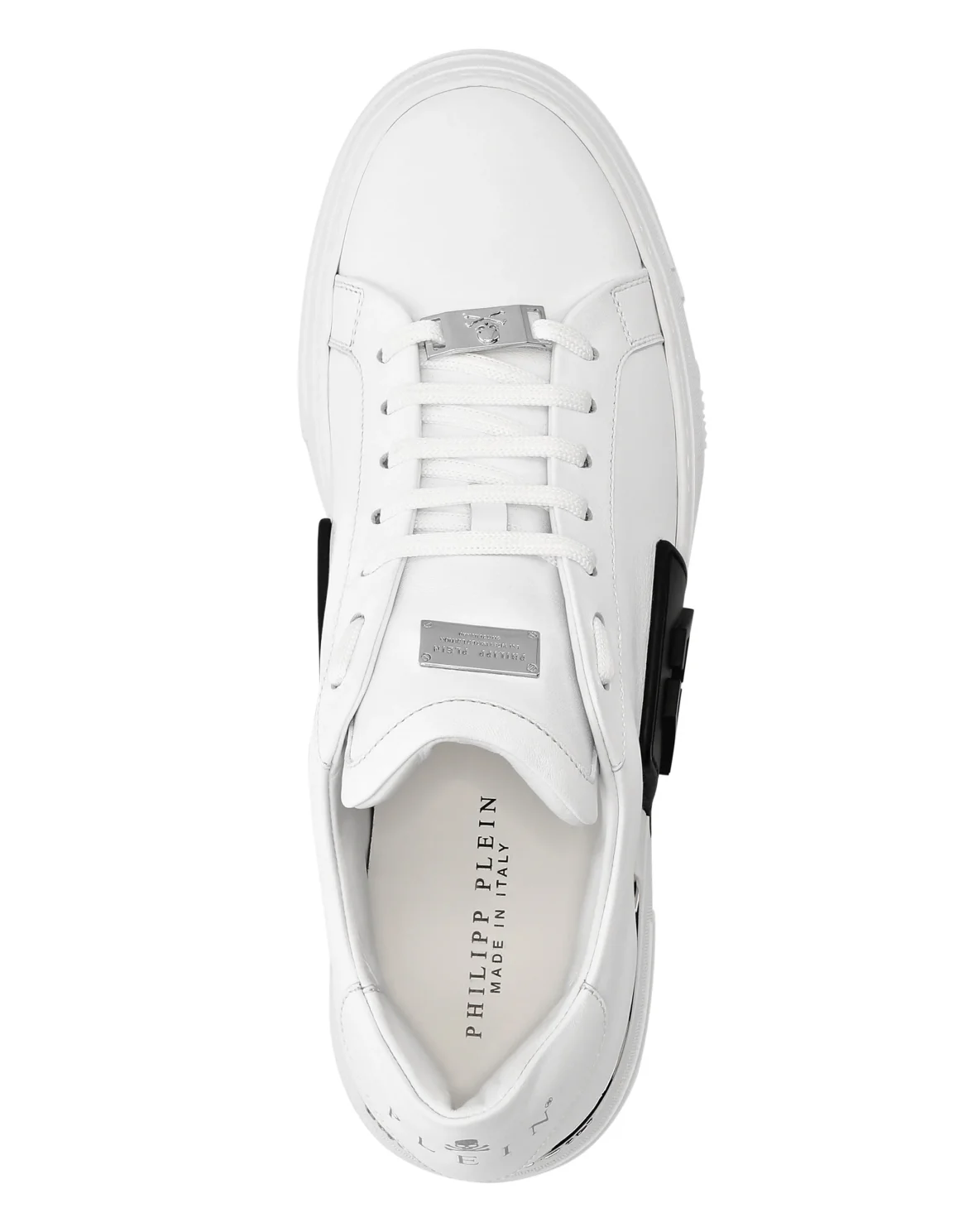 LO-TOP SNEAKERS PHANTOM KICK$ LEATHER HEXAGON, цвет: Белый