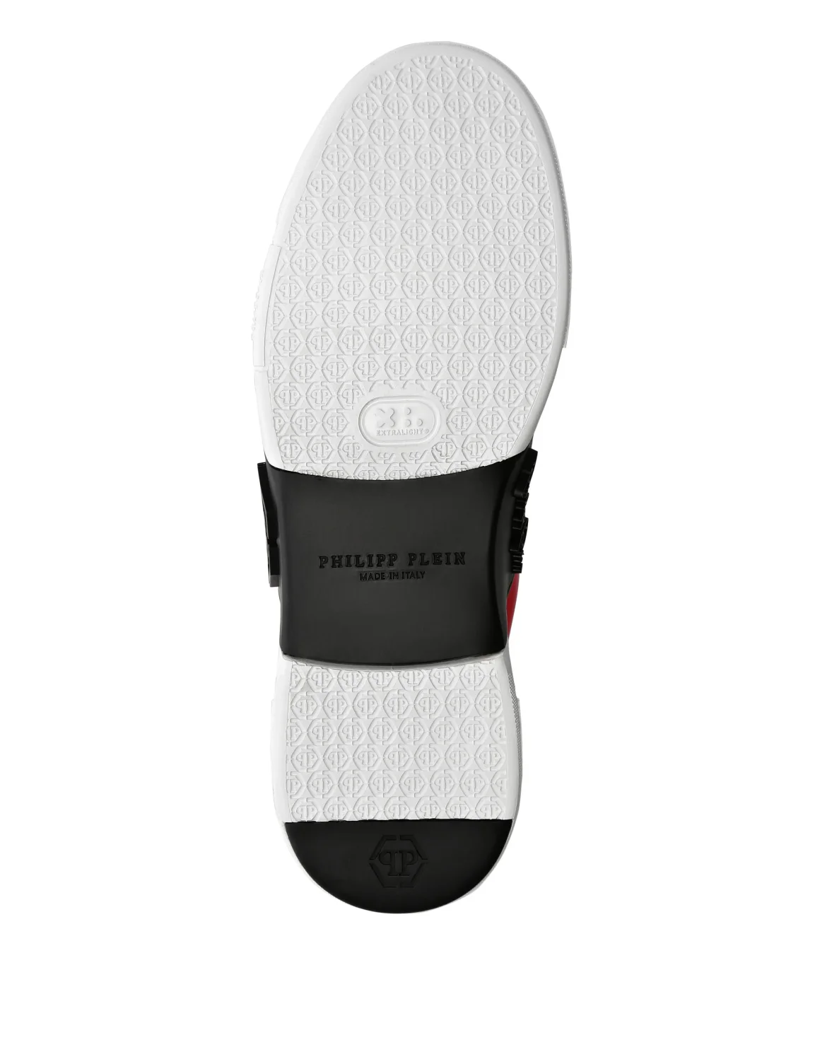 LO-TOP SNEAKERS PHANTOM KICK$ LEATHER HEXAGON, цвет: Красный