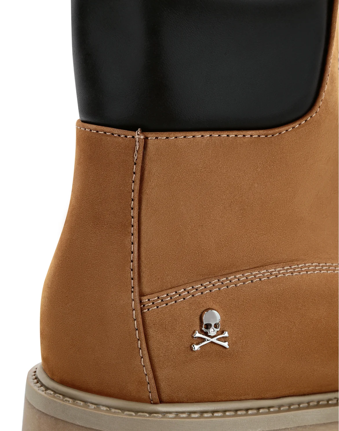 Nabuk Boots Low Flat The Hunter, цвет: Бежевый