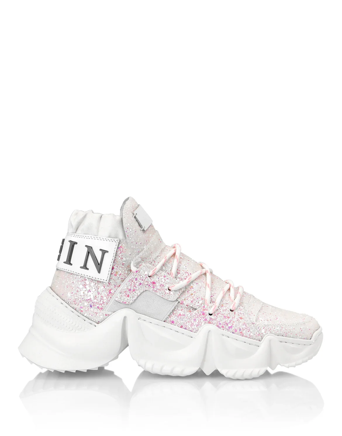 Hi-Top Sneakers Monster 0.2 Crystal, цвет: Розовый