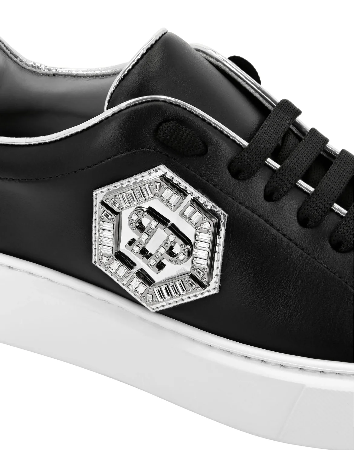 Lo-Top Sneakers stones Hexagon, цвет: Черный