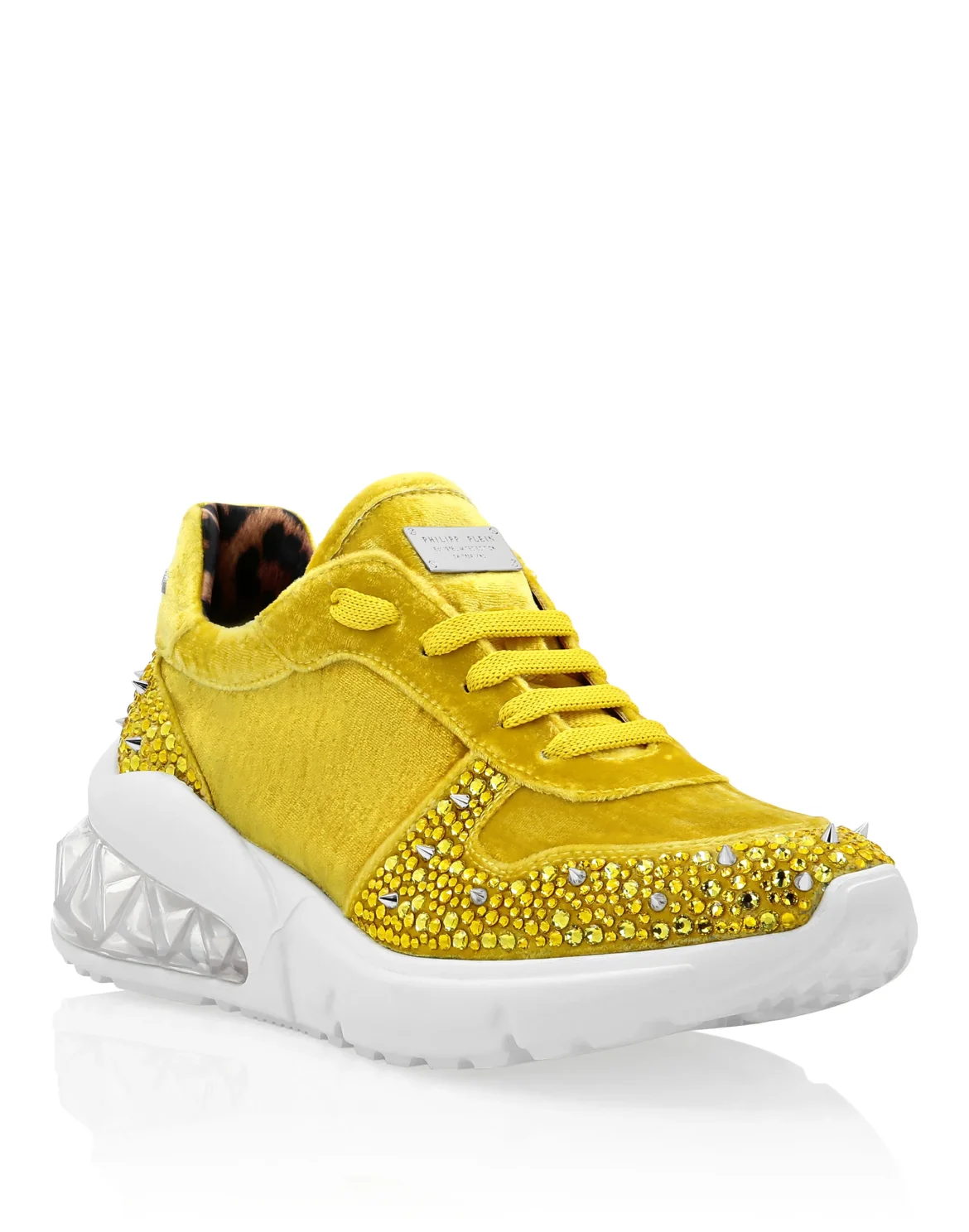 Runner velvet Studs, цвет: Желтый