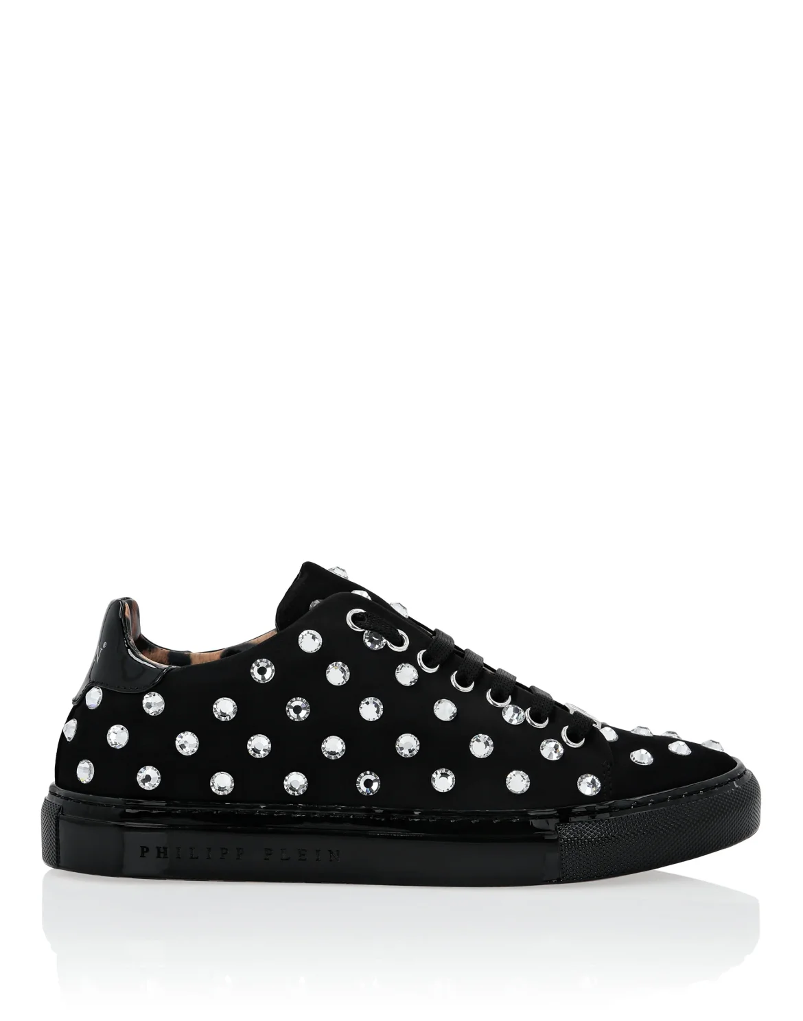 Lo-Top Sneakers stones Crystal, цвет: Черный