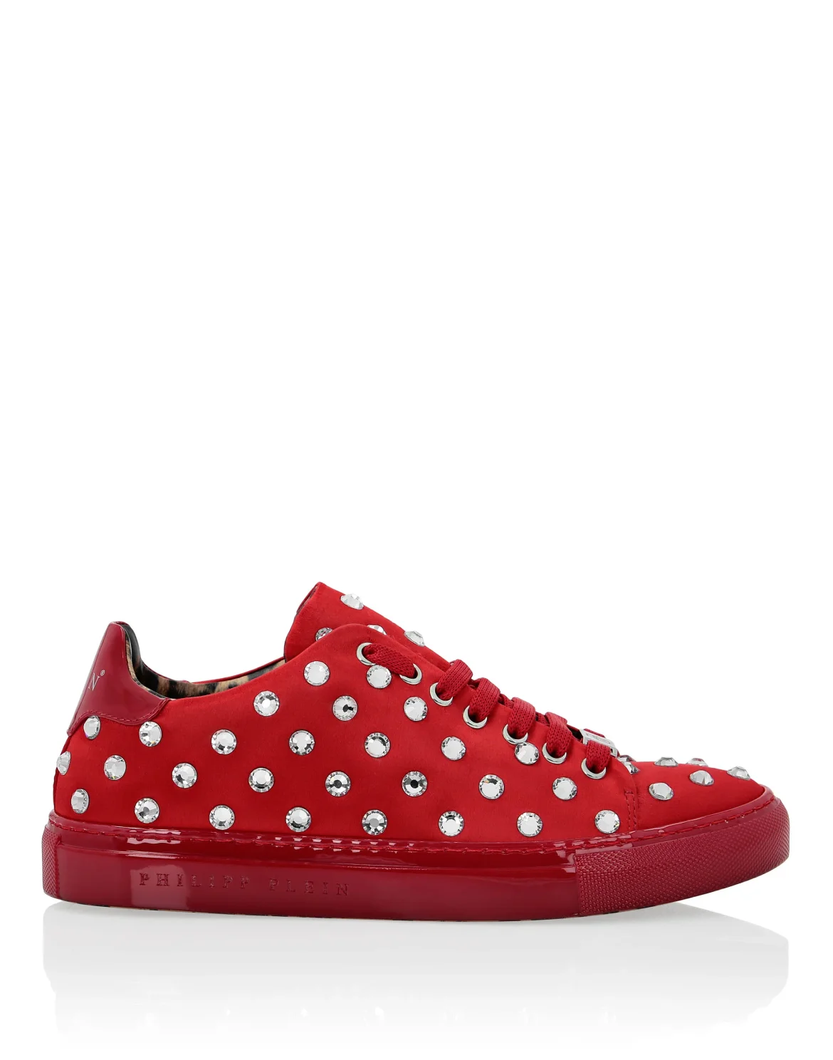 Lo-Top Sneakers stones Crystal, цвет: Красный