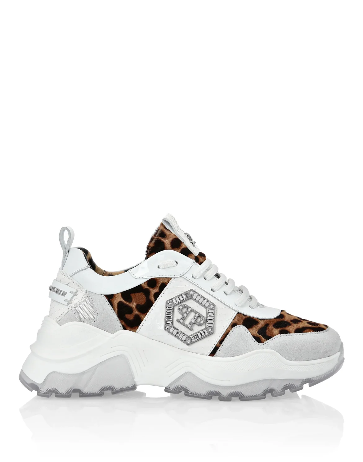 Runner elaphe and  Leopard, цвет: Белый
