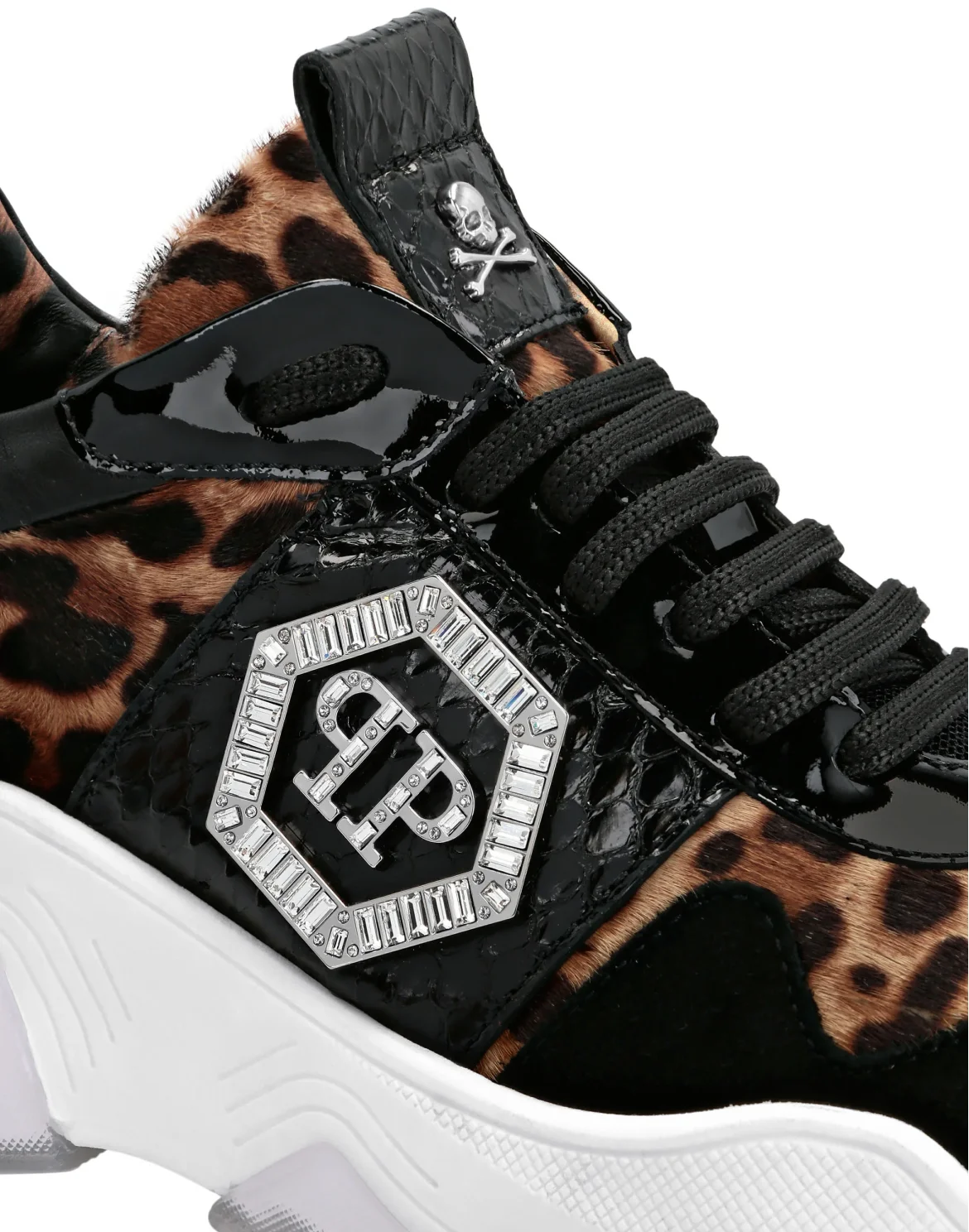 Runner elaphe and  Leopard, цвет: Черный