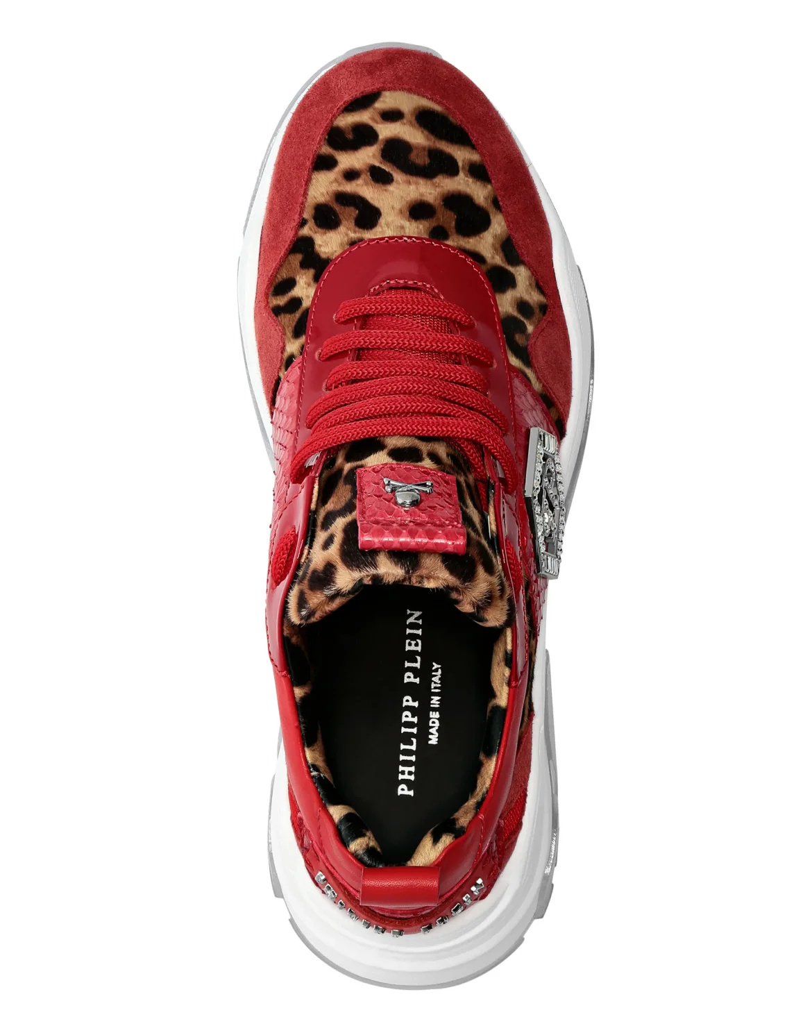 Runner elaphe and  Leopard, цвет: Красный