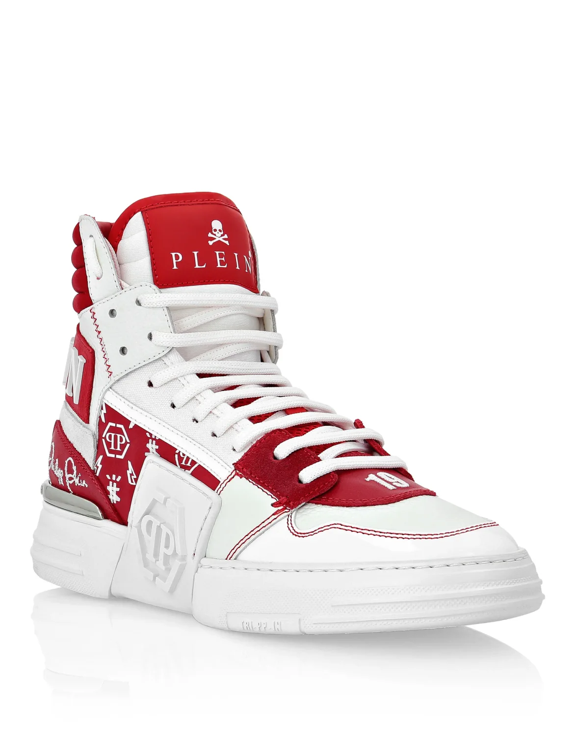 PHANTOM KICK$ Hi-Top  Monogram, цвет: Красный