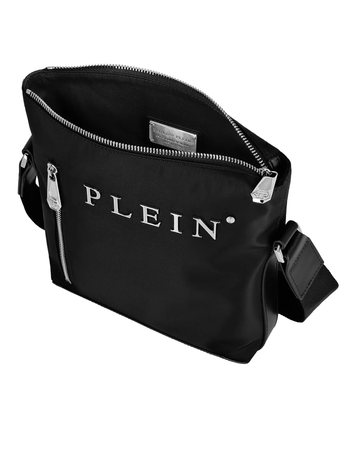 Nylon Cross body Iconic Plein, цвет: Черный