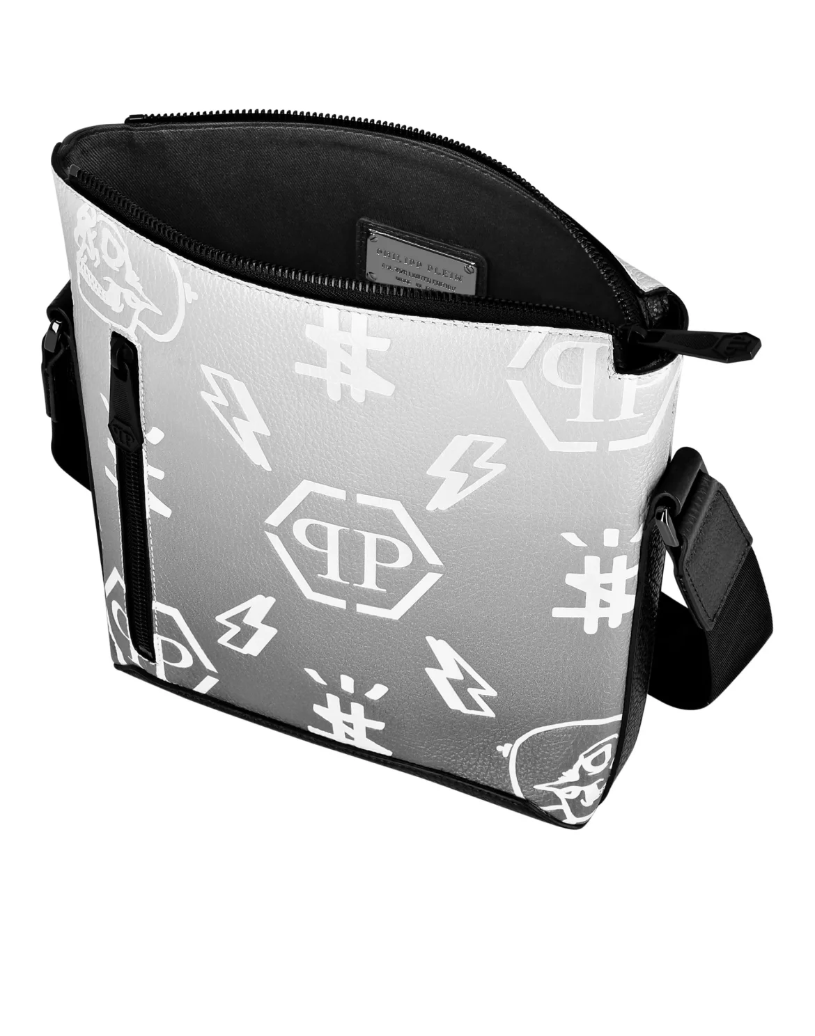 Leather Cross body Degradè print Monogram, цвет: Белый