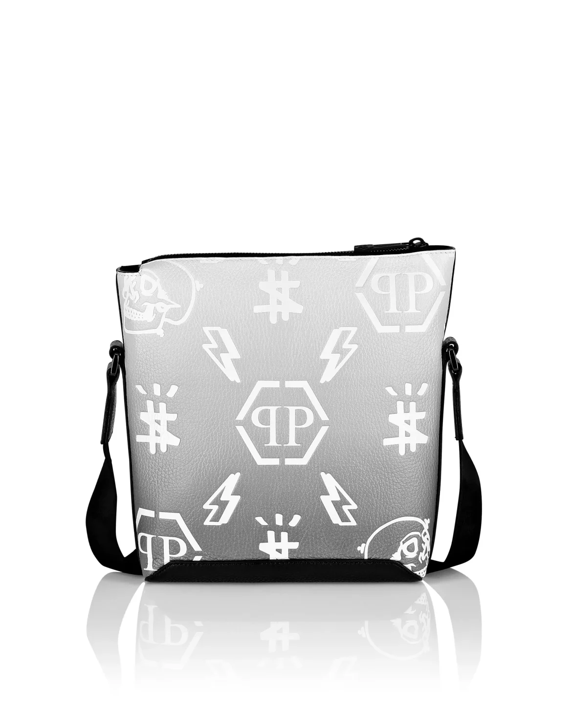 Leather Cross body Degradè print Monogram, цвет: Белый