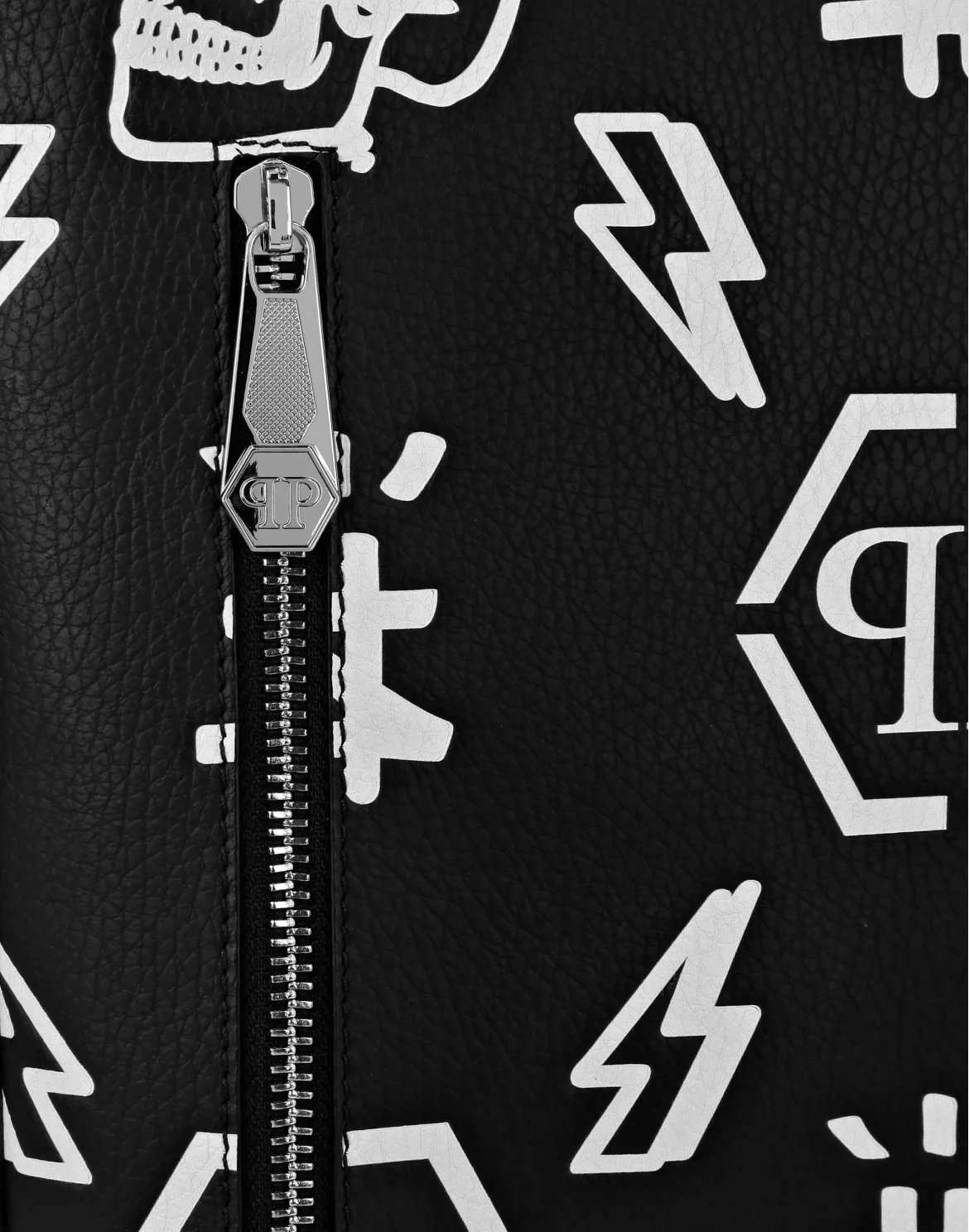 Leather Cross body printed Monogram, цвет: Черный