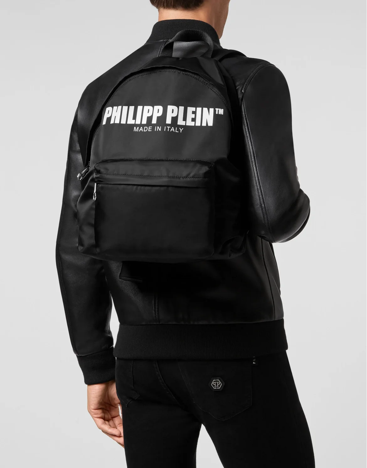 Nylon Backpack Philipp Plein TM, цвет: Черный