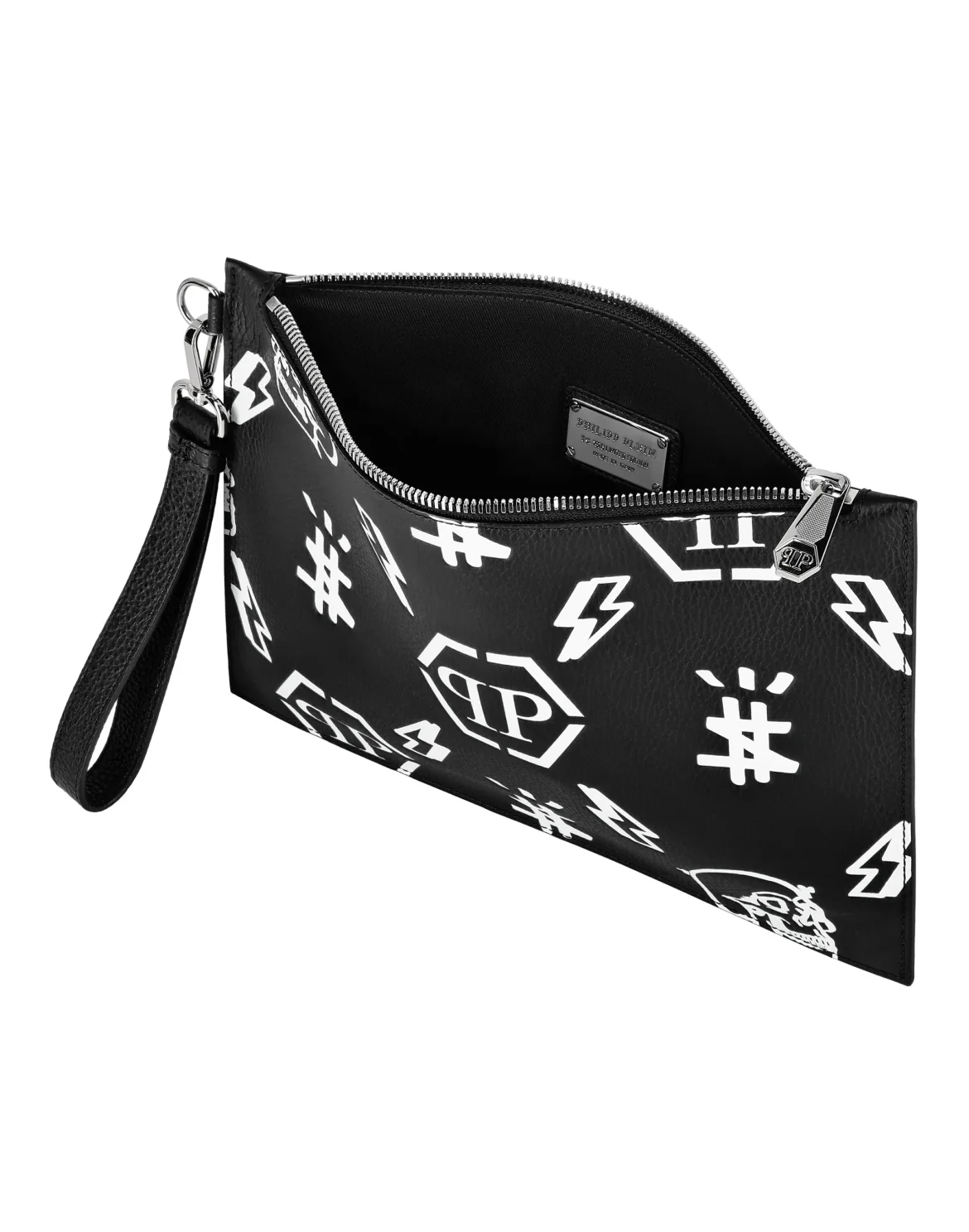 Leather Minaudiere print Monogram, цвет: Черный