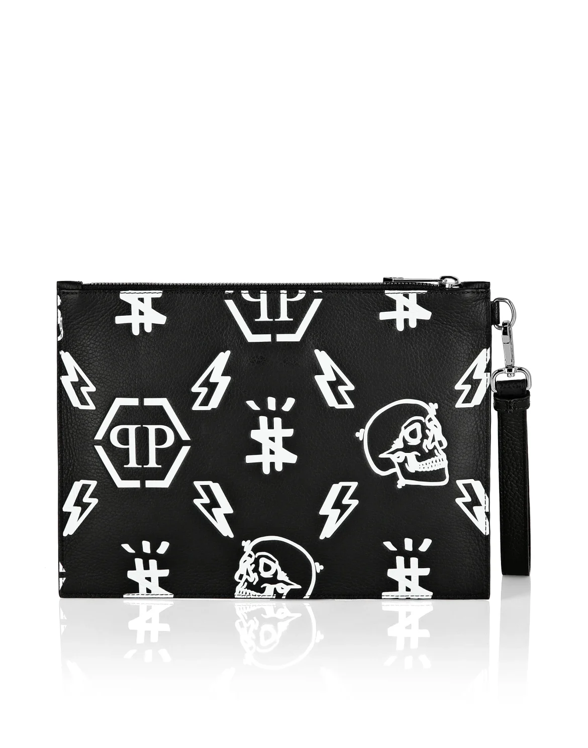 Leather Minaudiere print Monogram, цвет: Черный