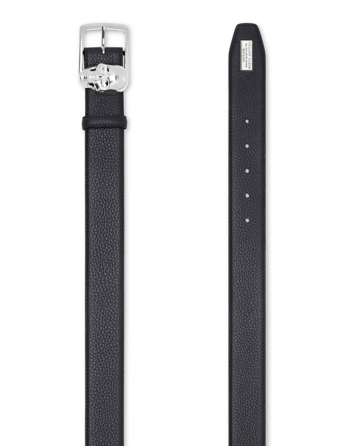 Leather Belt Iconic Plein, цвет: Синий
