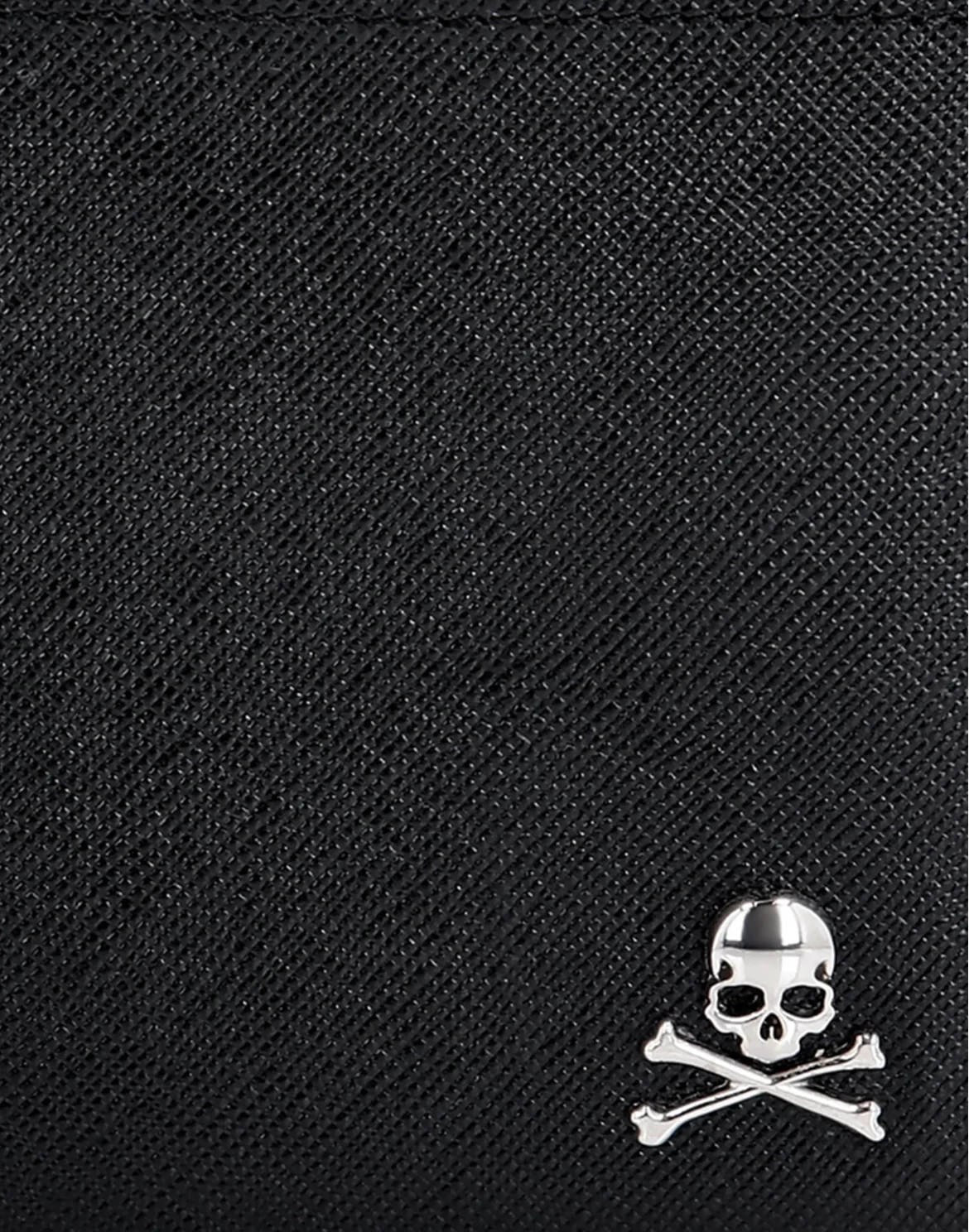 French wallet Skull, цвет: Черный