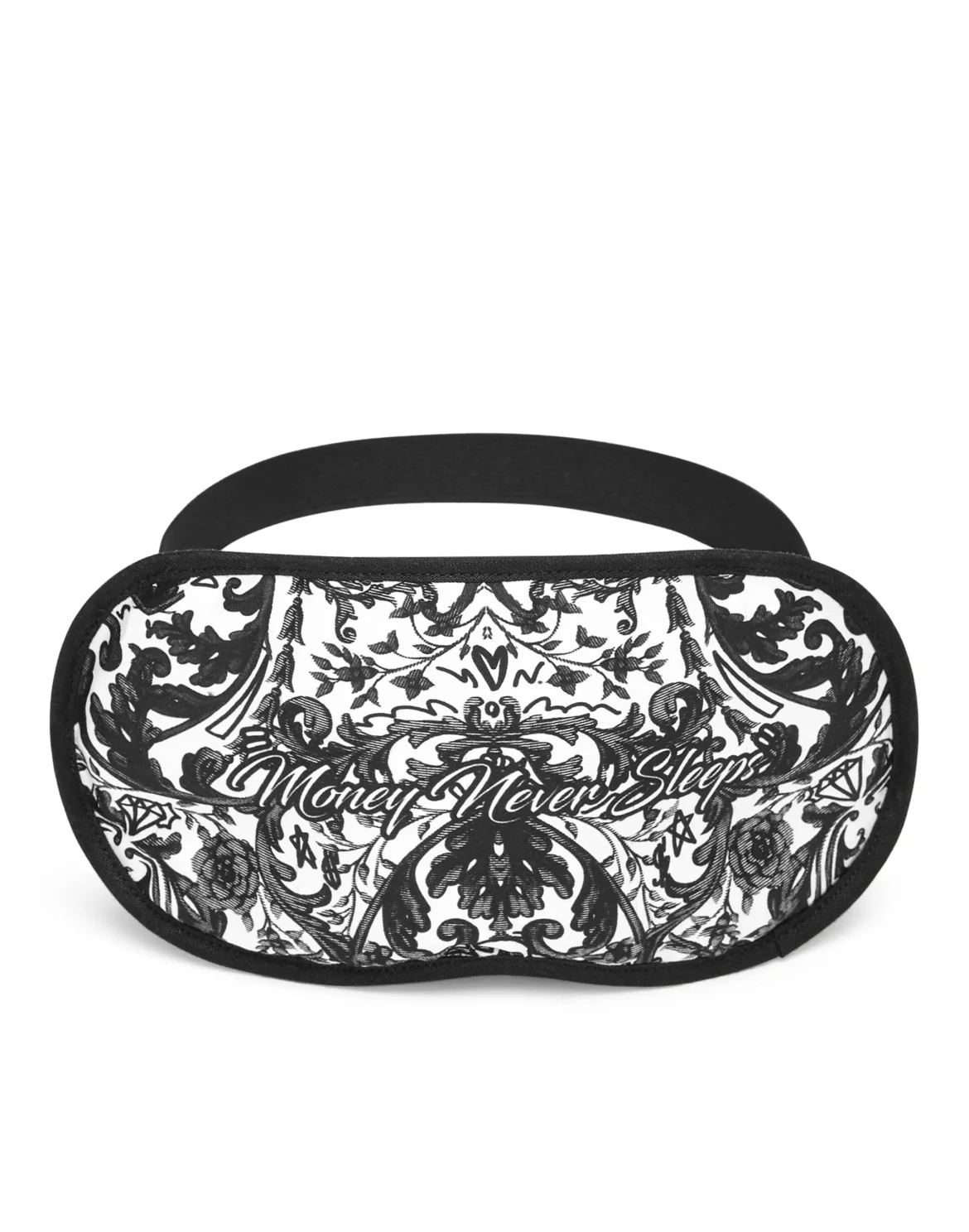 Sleep Mask New Baroque, цвет: Черный
