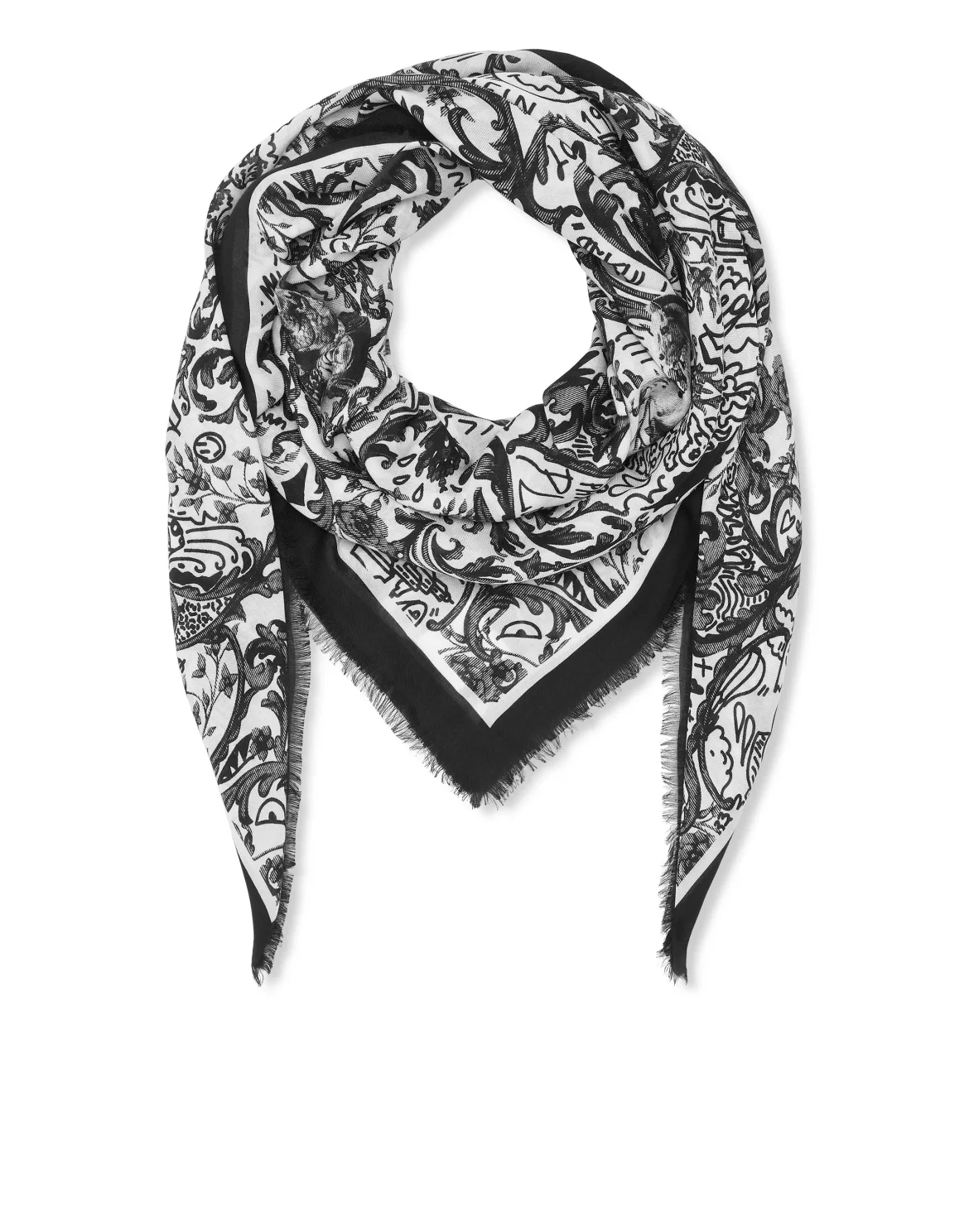 Shawl New Baroque, цвет: Черный