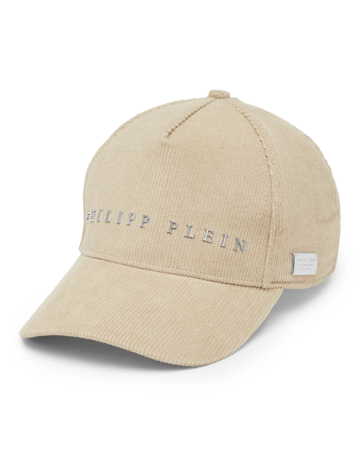Velvet Baseball Cap Philipp Plein TM, цвет: Бежевый
