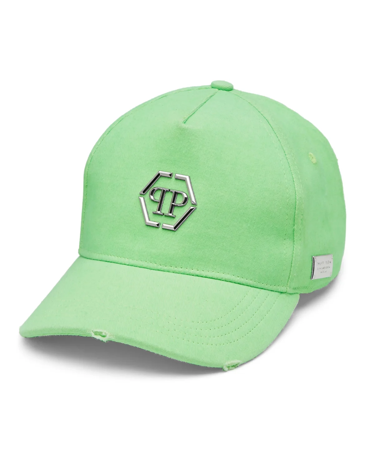 Baseball Cap big metal Hexagon, цвет: Зеленый