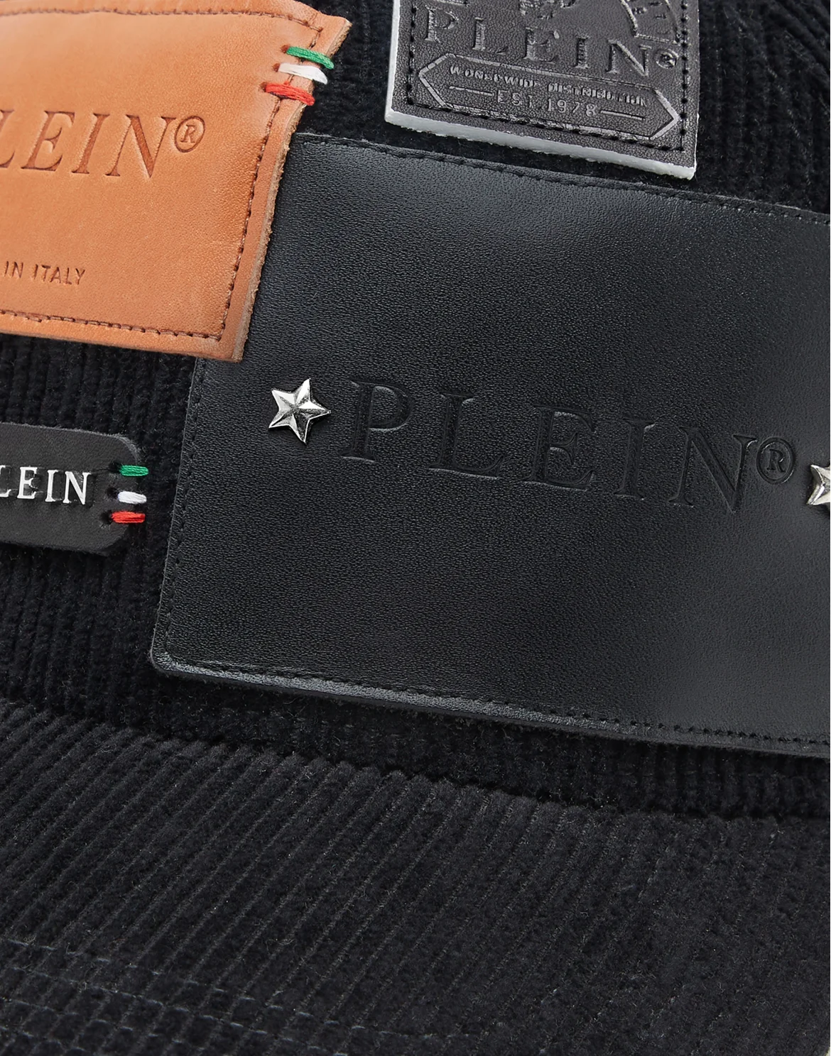Velvet Baseball Cap Patches, цвет: Черный