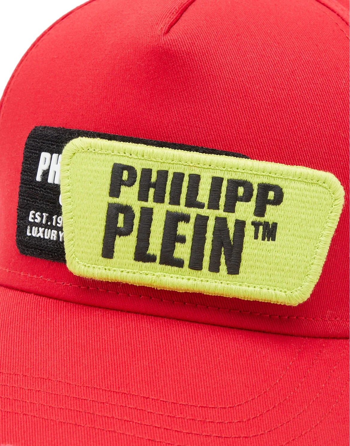 Baseball Cap Rubber Patches Philipp Plein TM, цвет: Красный