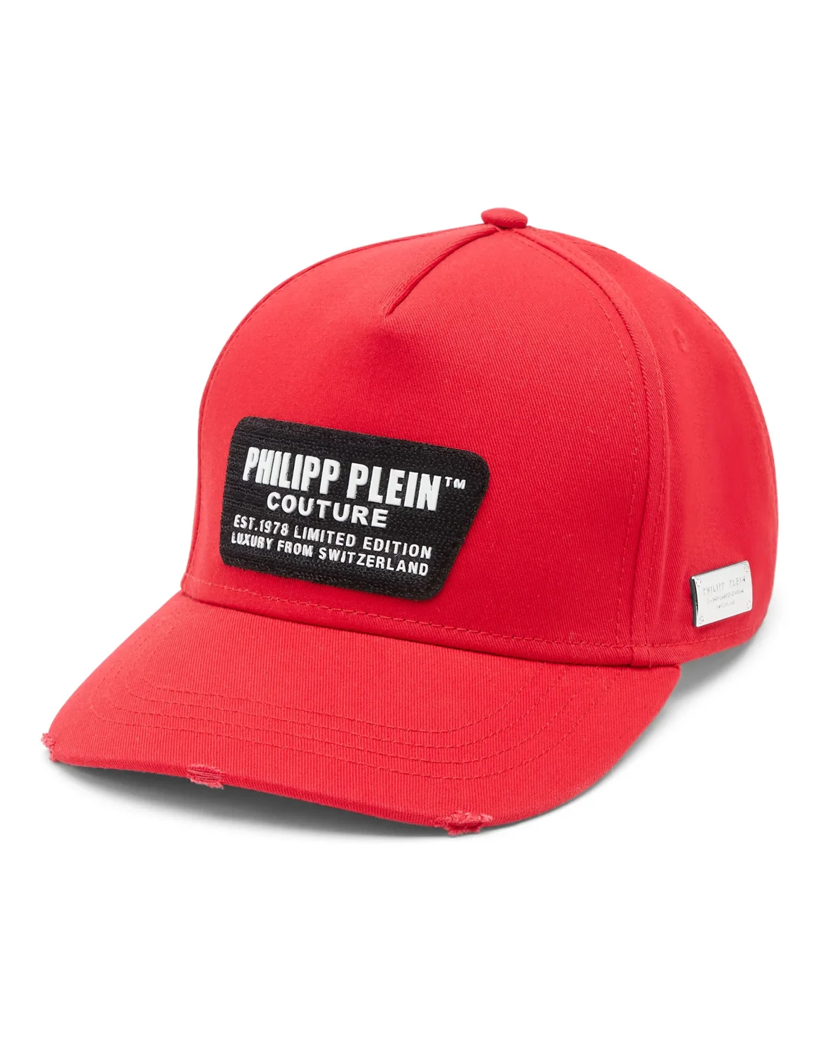 Baseball Cap Rubber Patches Philipp Plein TM, цвет: Красный