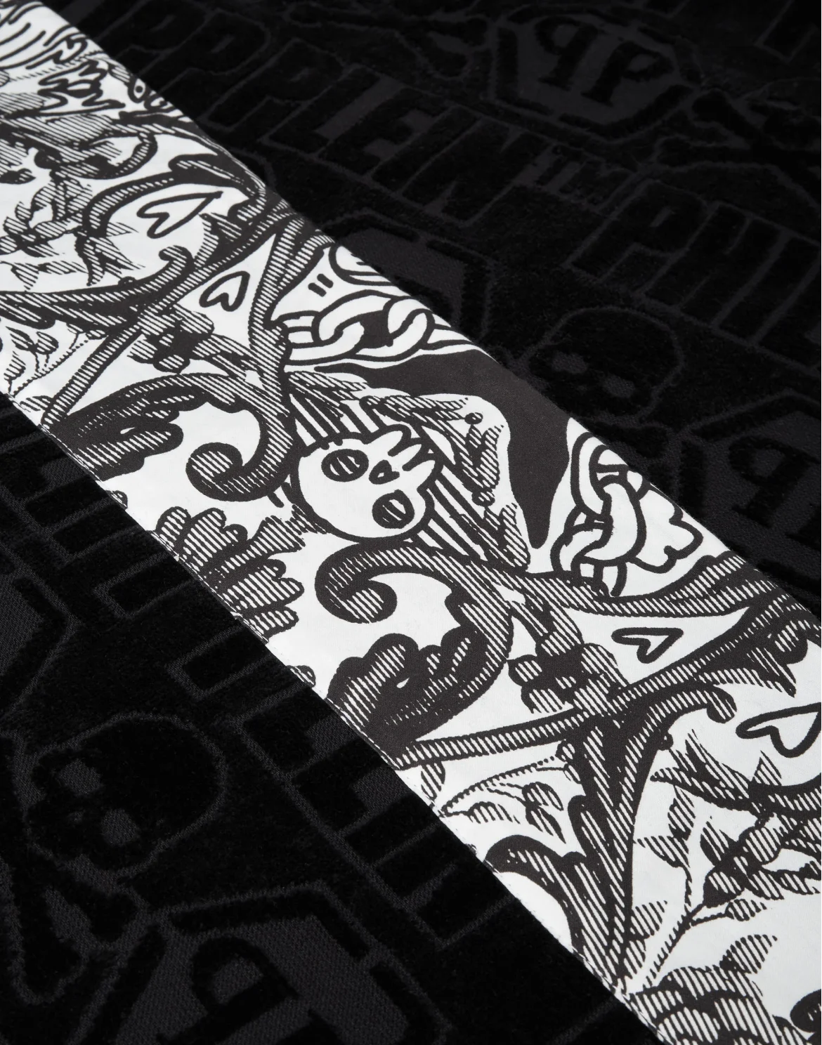 Towel New Baroque, цвет: Черный