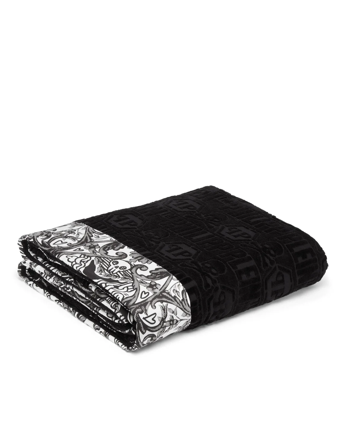 Towel New Baroque, цвет: Черный