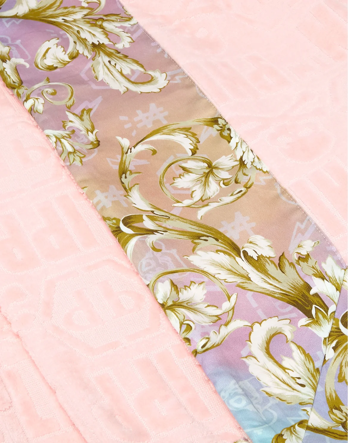 Towel 145x195 Skull New Baroque, цвет: Розовый