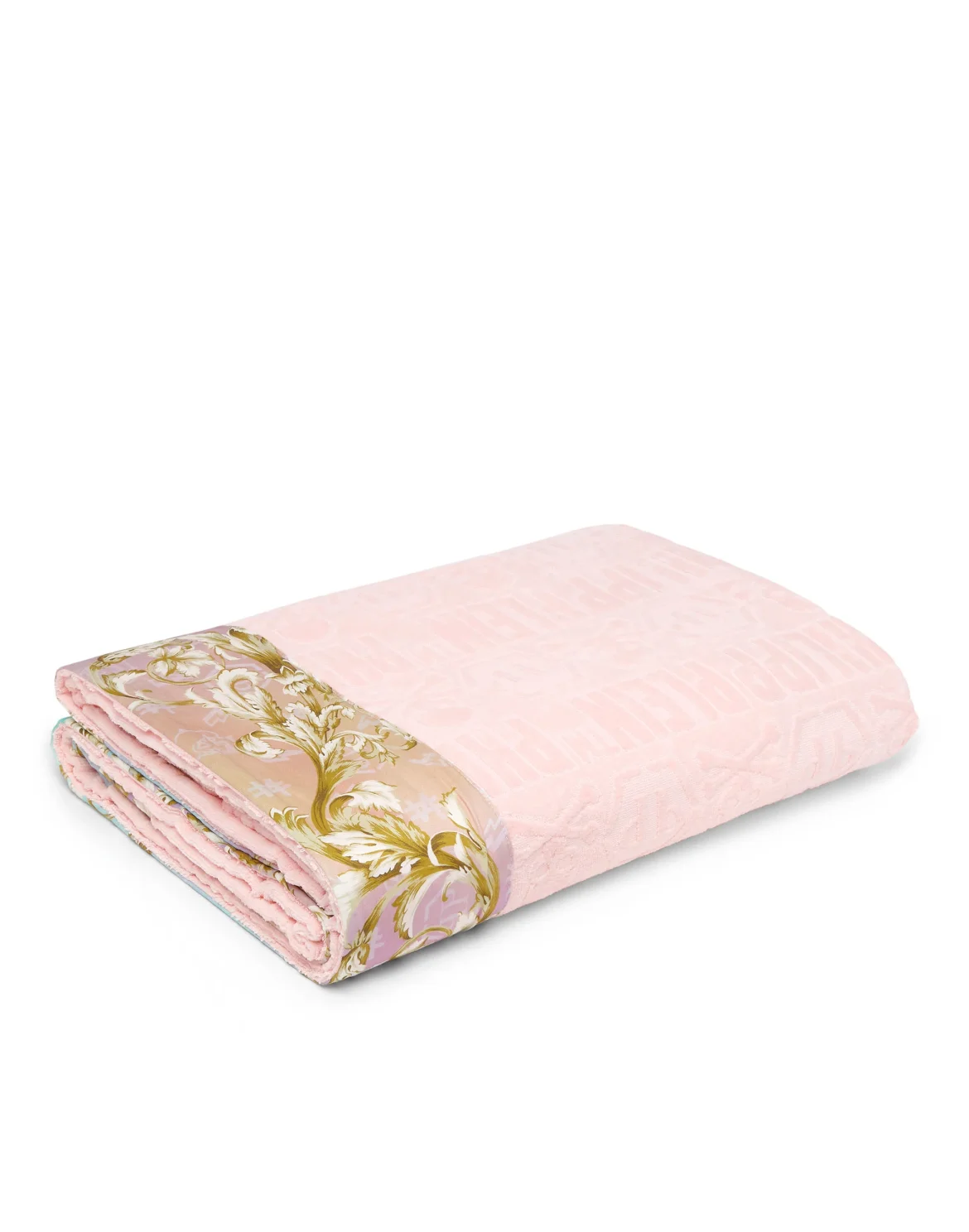 Towel 145x195 Skull New Baroque, цвет: Розовый