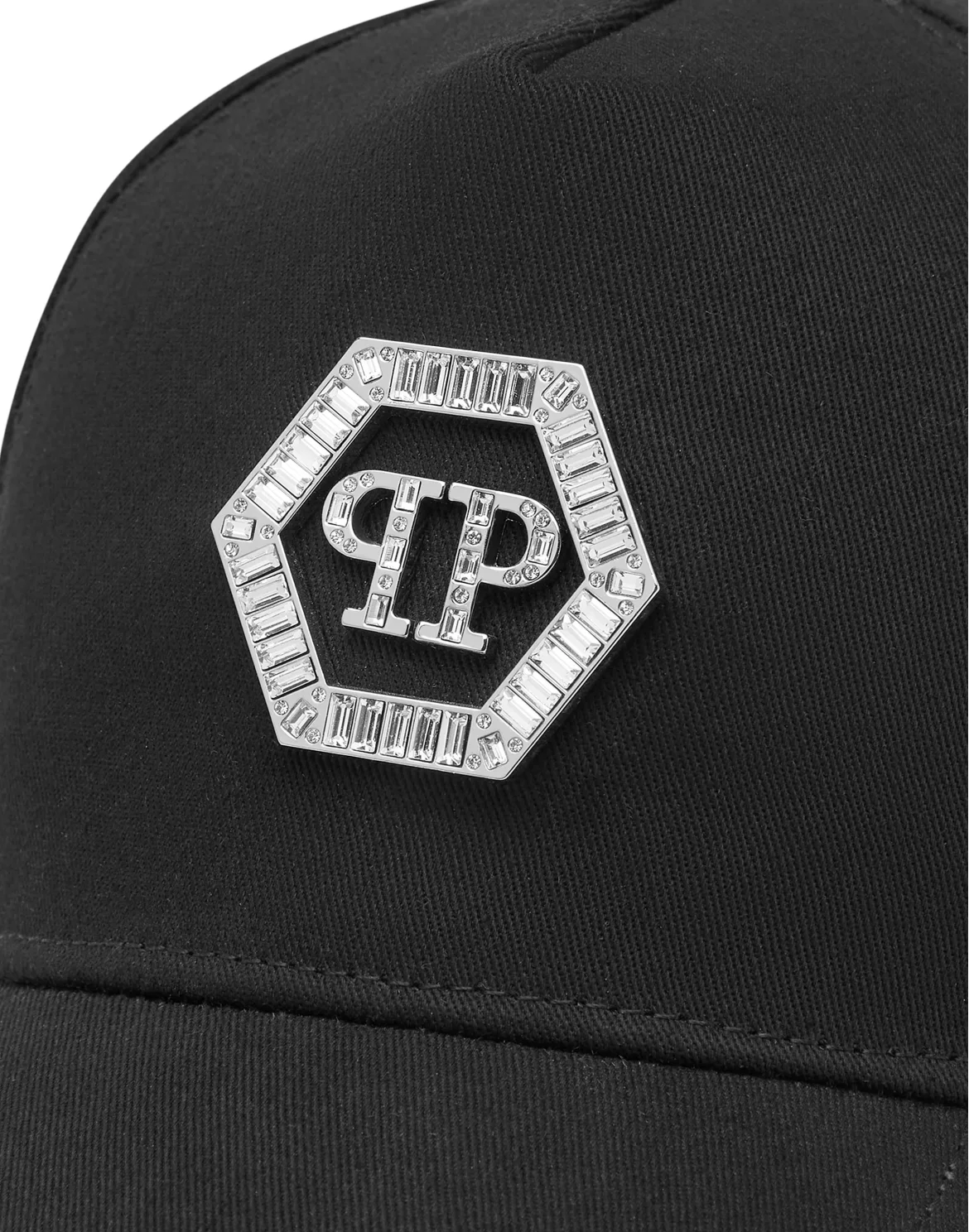 Baseball Cap Crystal Hexagon, цвет: Черный