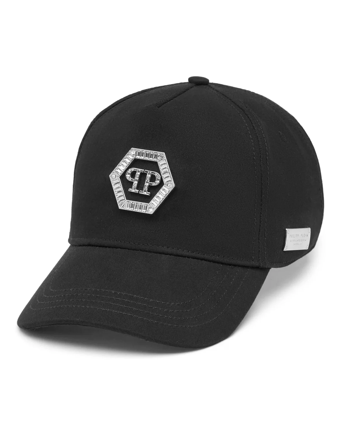 Baseball Cap Crystal Hexagon, цвет: Черный