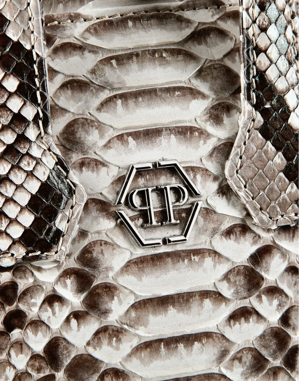 Python Handle bag Luxury, цвет: Бежевый