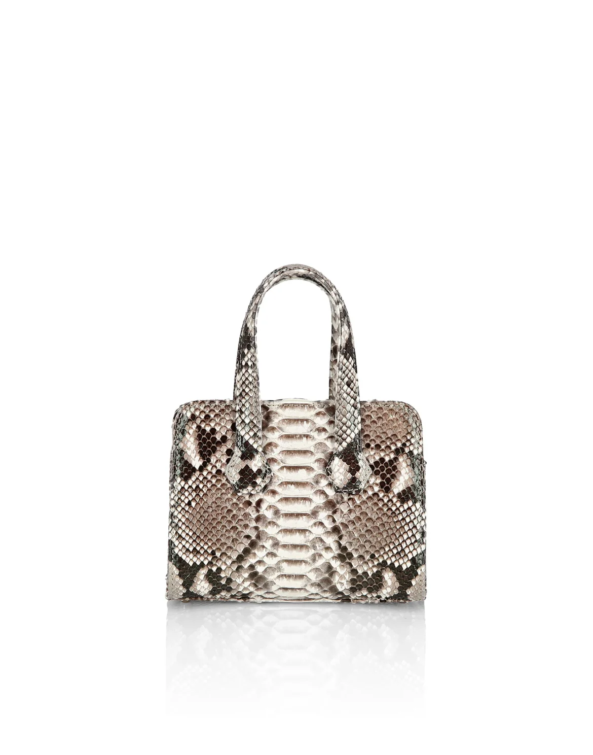 Python Handle bag Luxury, цвет: Бежевый