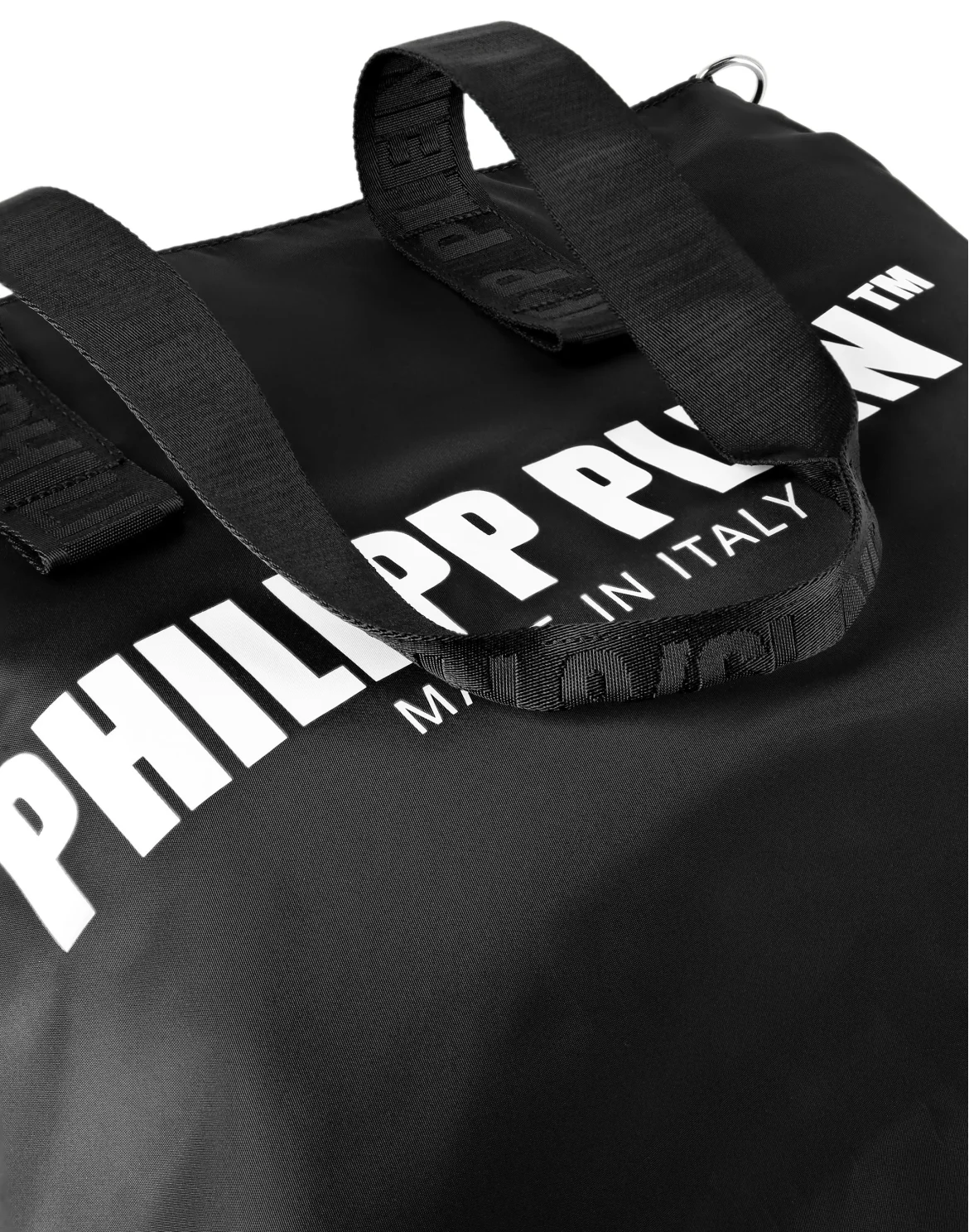 Leather Tote Bag Philipp Plein TM, цвет: Черный