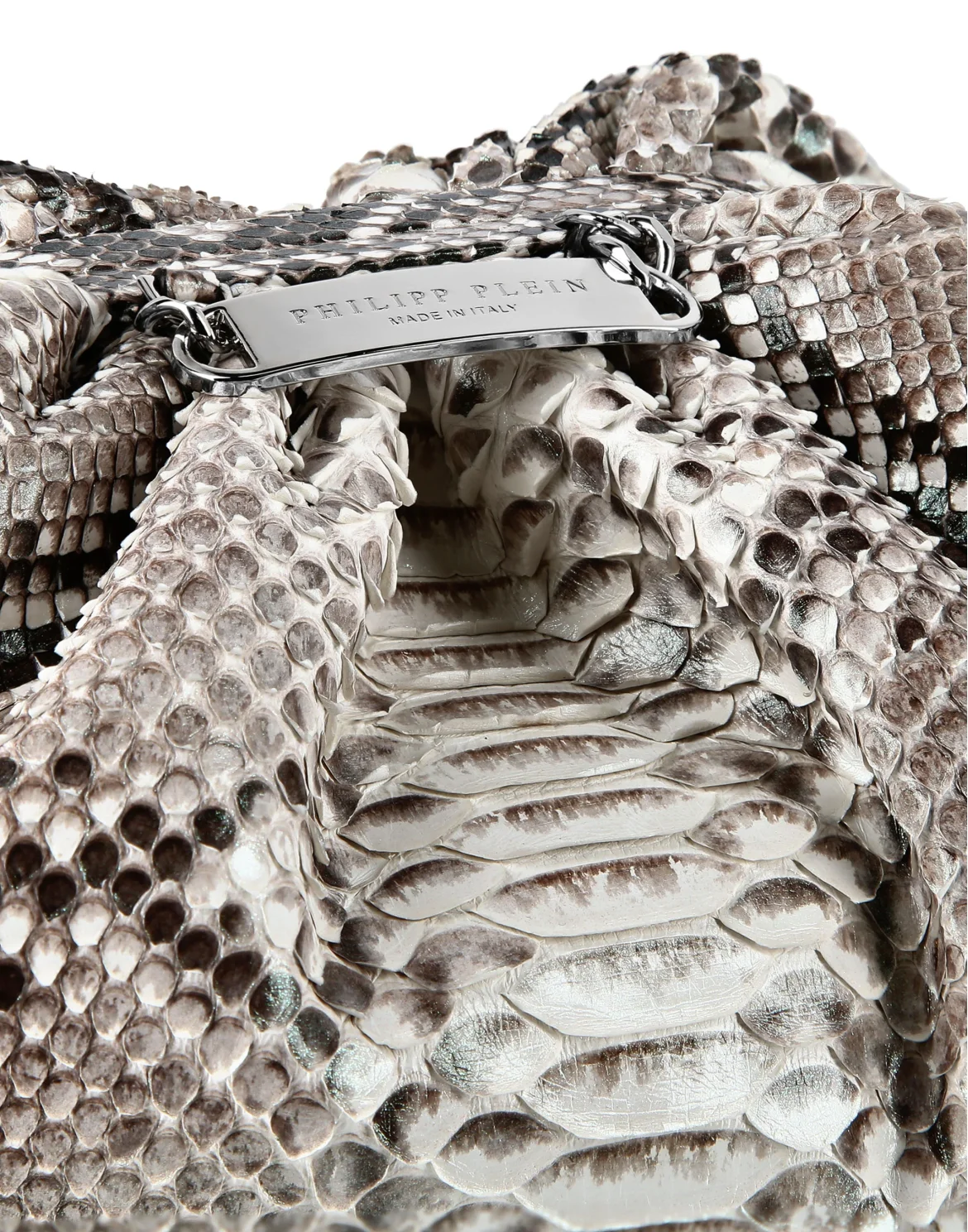 Python Mini Pillow bag Luxury, цвет: Бежевый