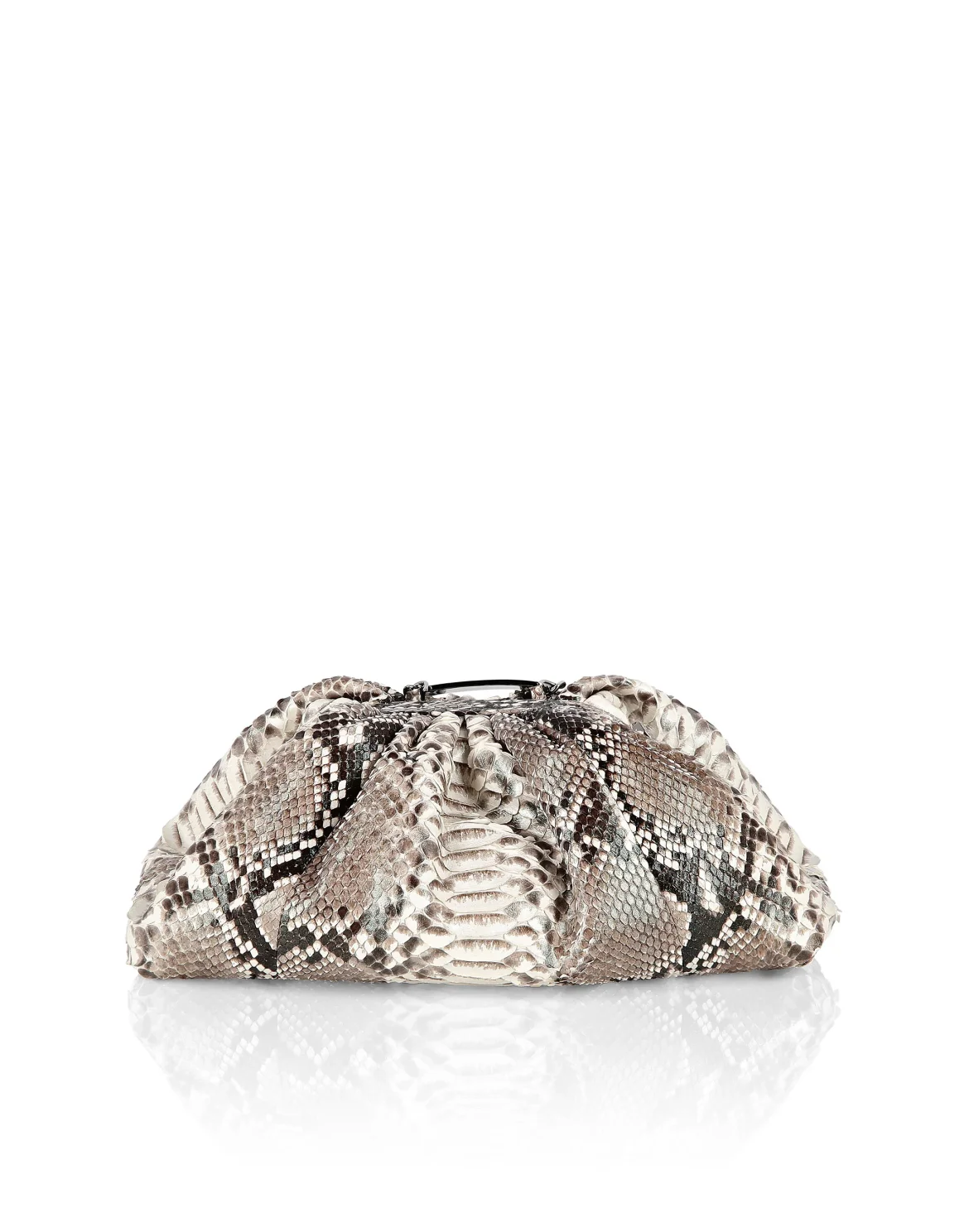Python Mini Pillow bag Luxury, цвет: Бежевый